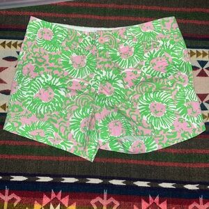 Lilly Pulitzer Callahan  Sunnyside Lion Print Shorts